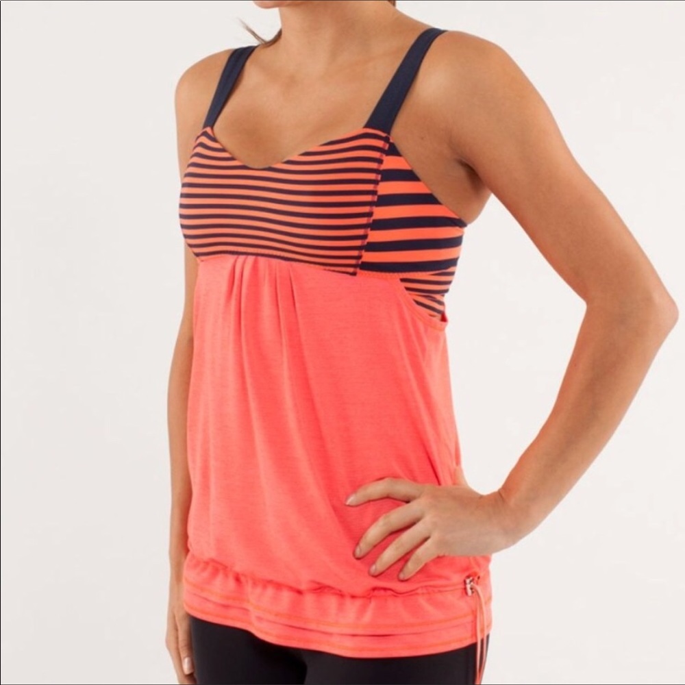 Lululemon Athletica tank/ Back on Track